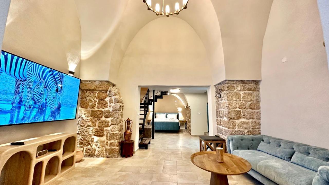 Ferienwohnung Knight House Akko Exterior foto